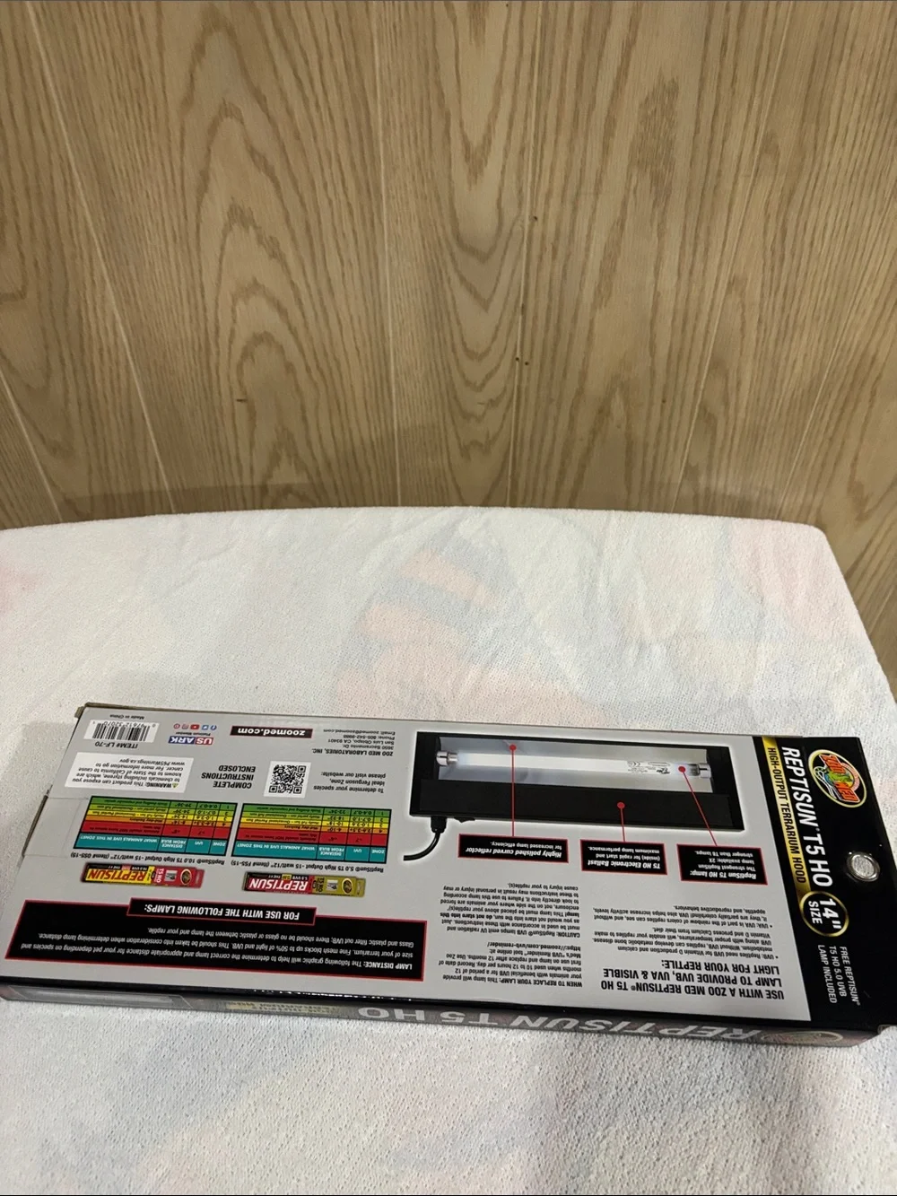 Reptisun T5 HO high output tarrarium hood
